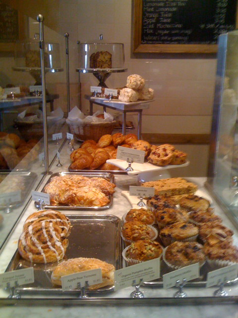 Pastries at Le Pain Quotidien in Larchmont