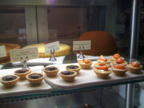 Lemon Tart and Chocolate Mousse Cake