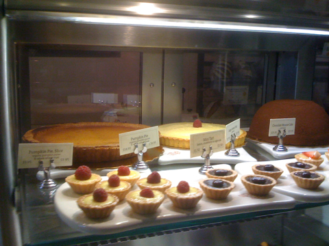 Pumpkin Pie, Lemon Mini Tarts