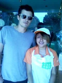 Orlando Bloom at Pinkberry