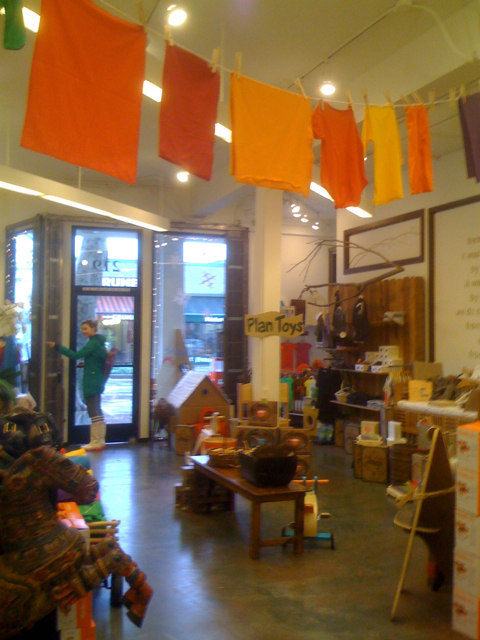 The Little Seed Clothesline in Larchmont