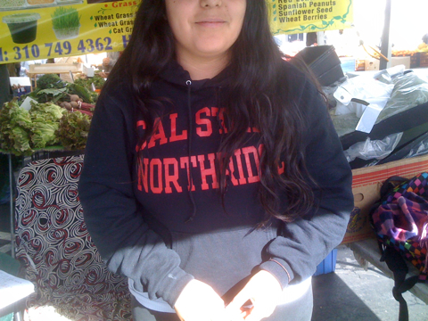 V Bolanos with the Sprouts!