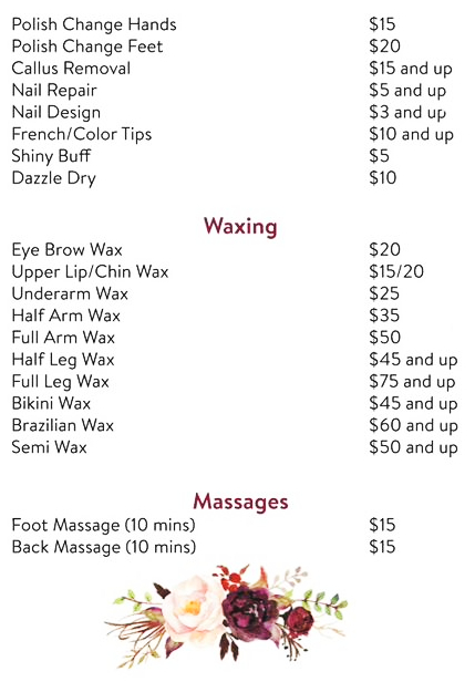 Larchmont waxing prices