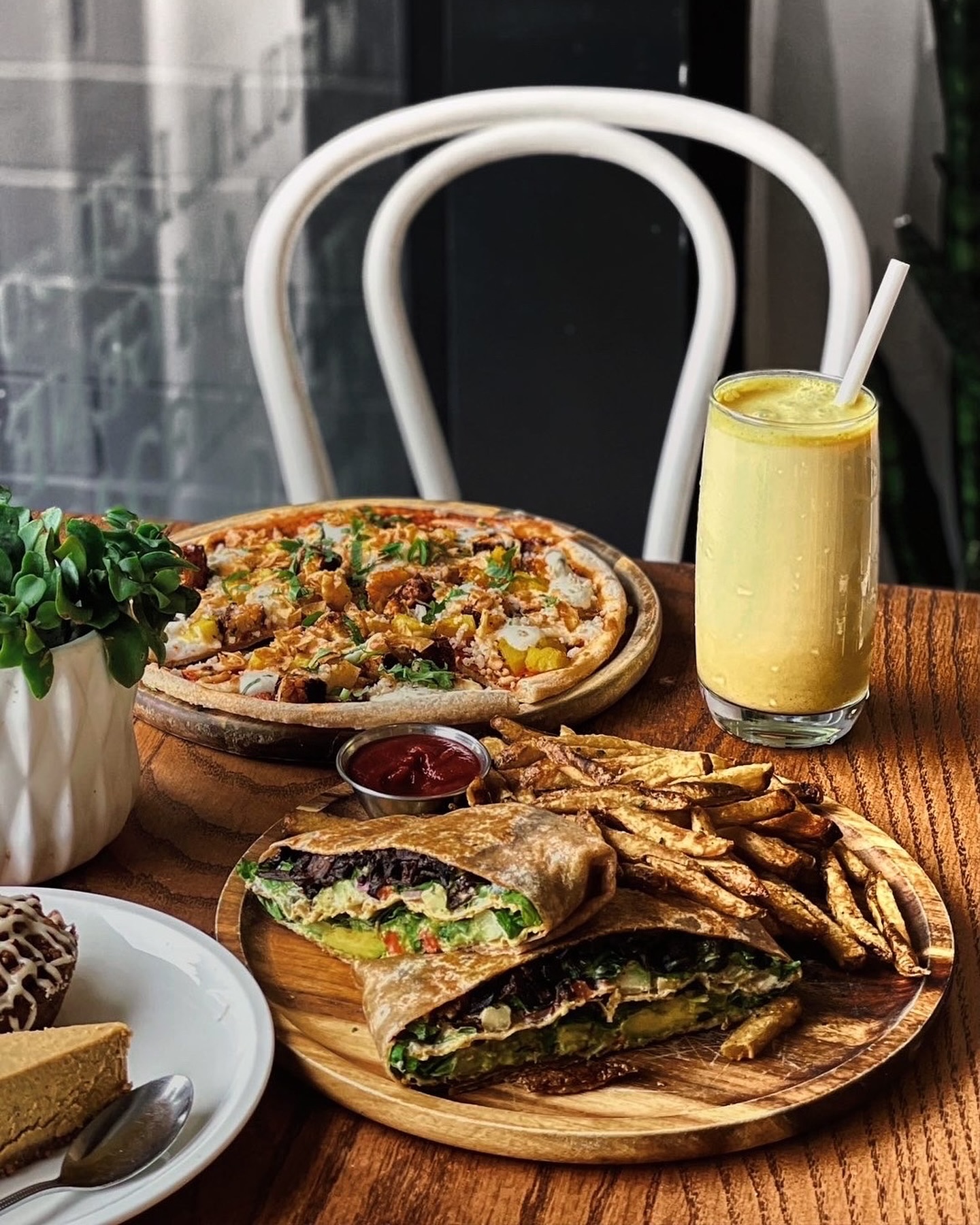 vegan options in Larchmont