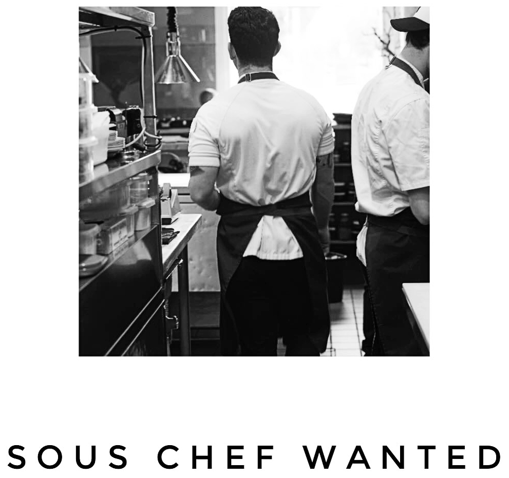 opening for a sous chef